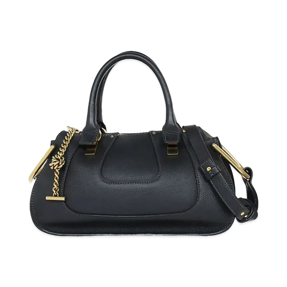 Chloe HAYLEY Leather 2WAY Bag "Black"