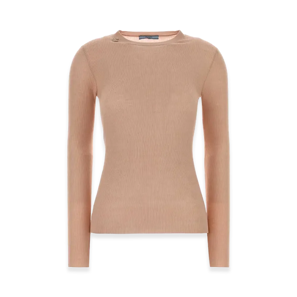 PRADA Women's Wool Sweater "Pink"