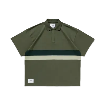 WTAPS MC / SS / Cotton. Textile "Olive Drab"