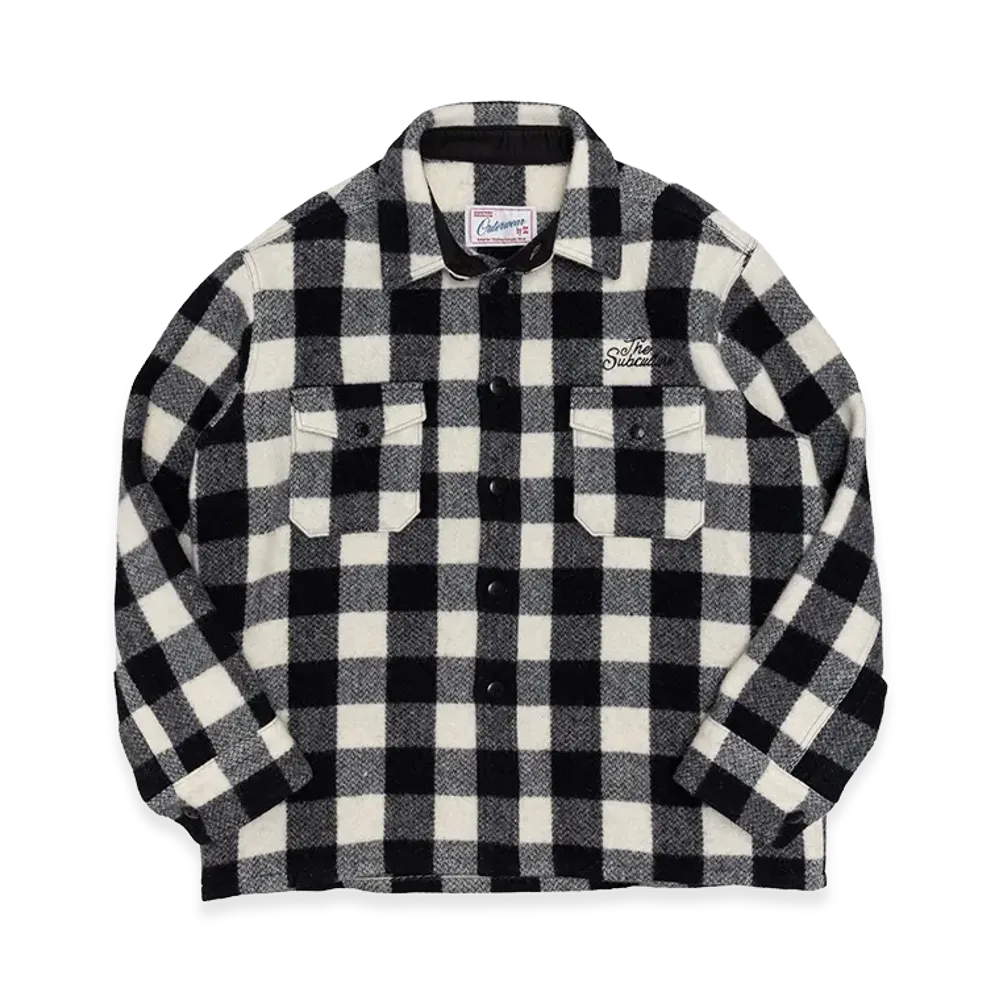 SubCulture Buffalo Check Jacket(Pocket Type) "White Check"
