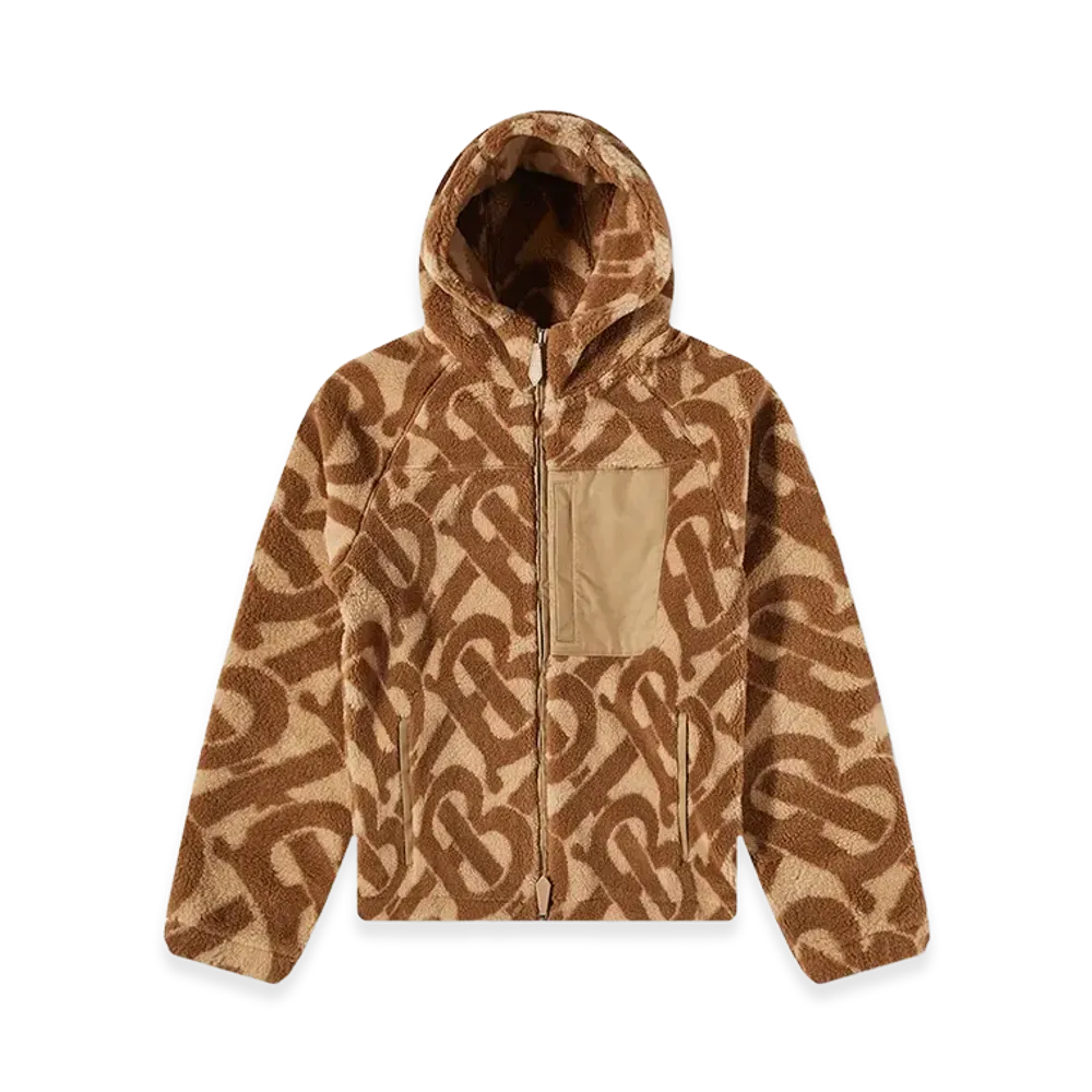 Burberry Dartmouth TB Fleece Jacket "Brown"