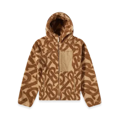 Burberry Dartmouth TB Fleece Jacket "Brown"