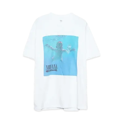 THRIFTY LOOK TEE THRIFTY "NIRVANA" TEE "WHITE"