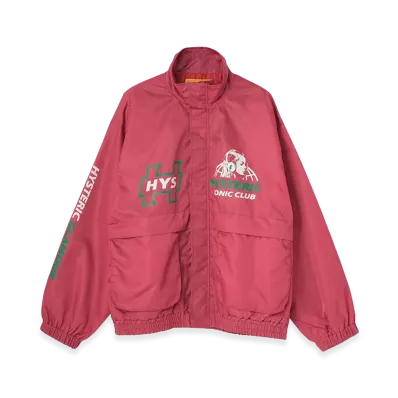 HYSTERIC GLAMOUR Women's Hysteric Sonic Club Stand Collar Blouson "Pink"