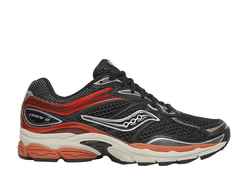 Saucony ProGrid Omni 9 OG Chrome "Black/Rust"
