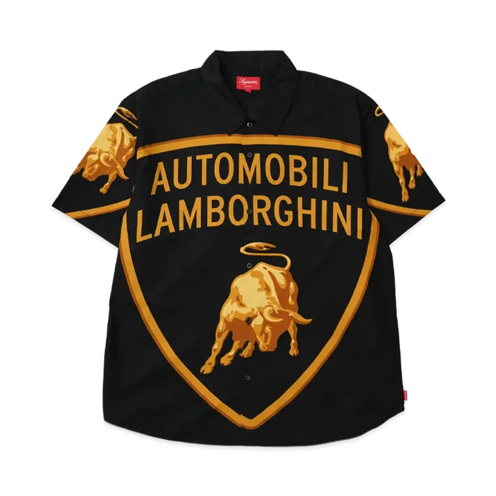 Supreme x Lamborghini S/S Shirt "Black"