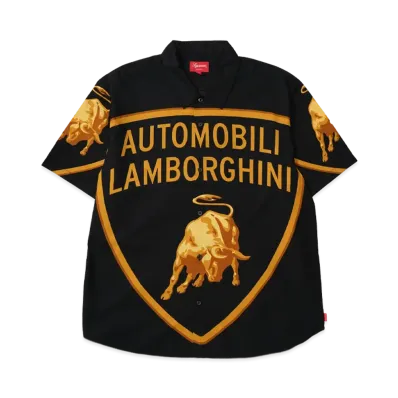 Supreme x Lamborghini S/S Shirt "Black"