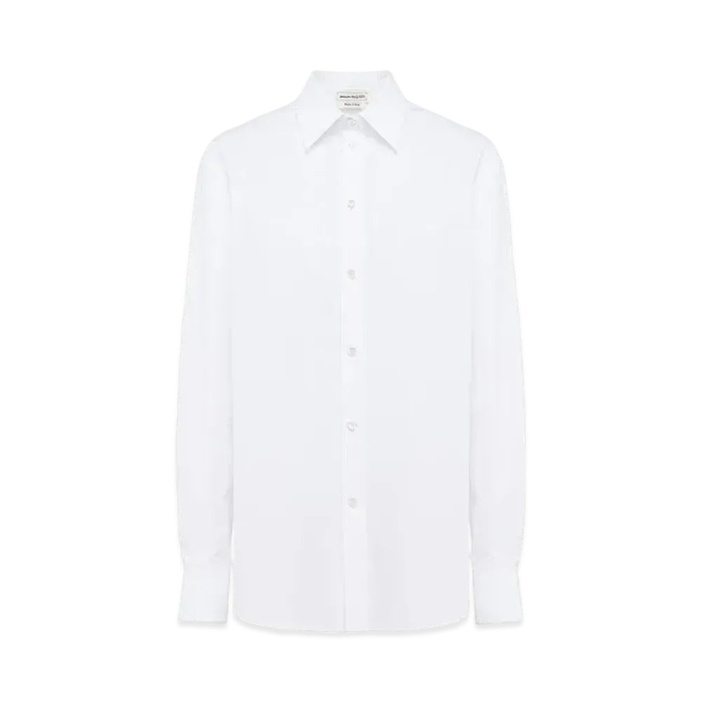 Alexander McQUEEN Oversized Men's Shirt "White"