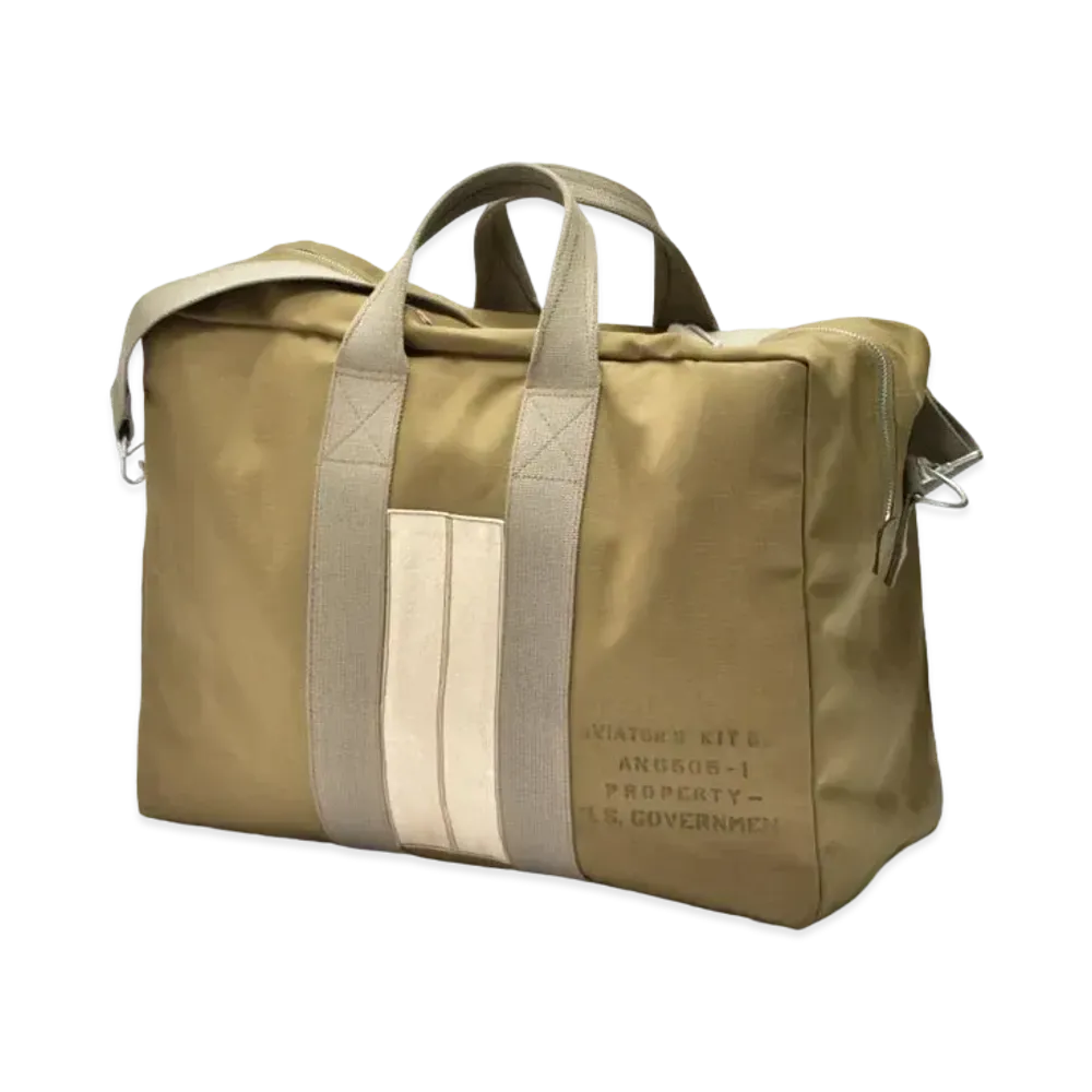 THE REAL McCOY'S Aviator'S Kit Bag 6505-1 "Khaki"