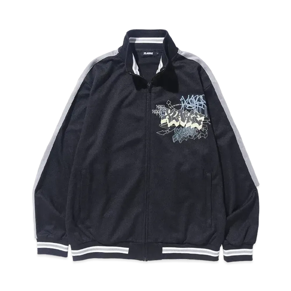 XLARGE Graffiti Track Jacket "Black"