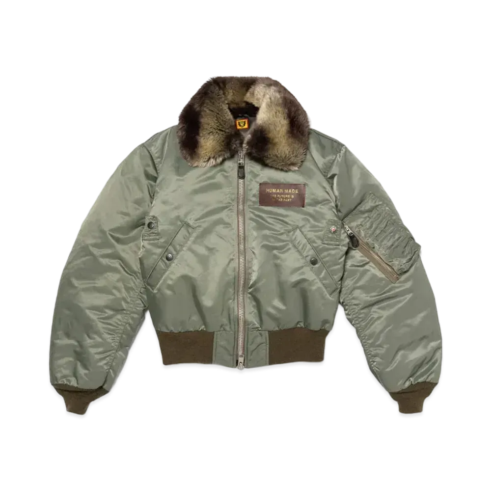 HUMAN MADE Flight Jacket "Olive Drab"