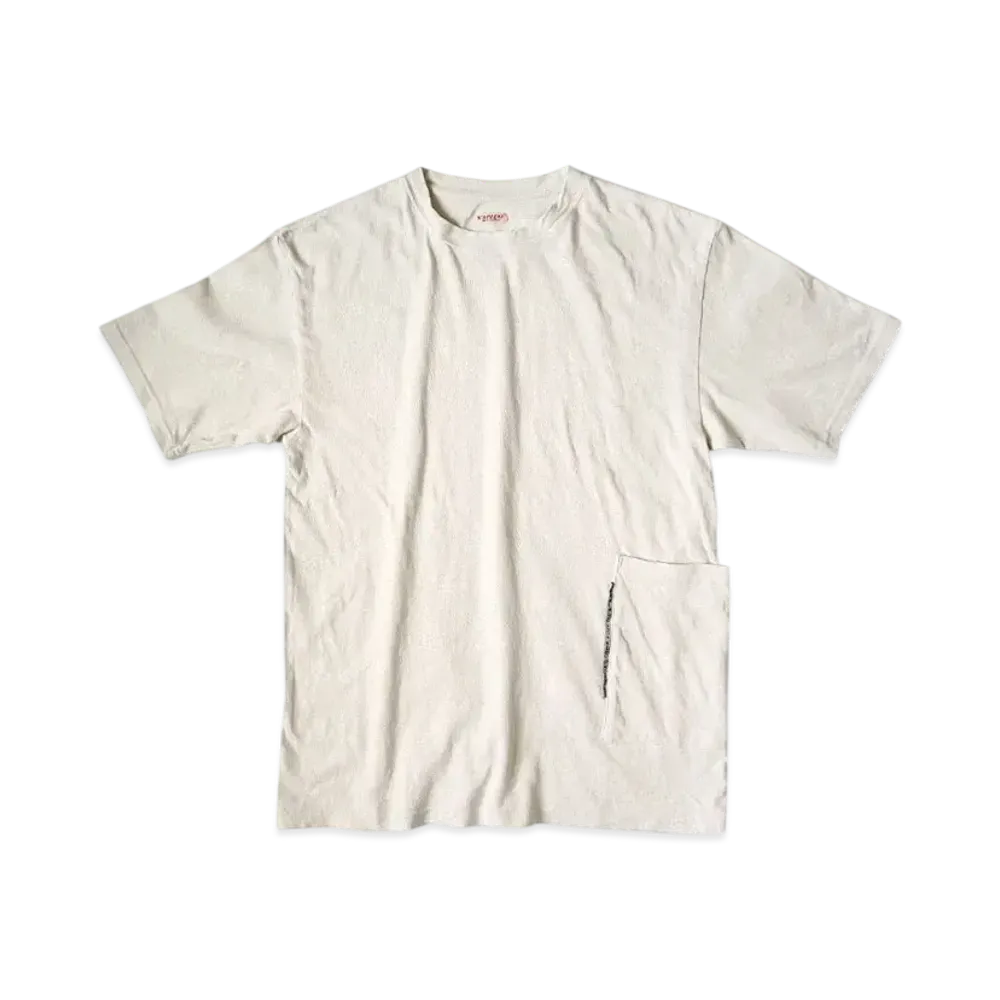 KAPITAL Gauze Biscuit Poke Tee "Ivory"