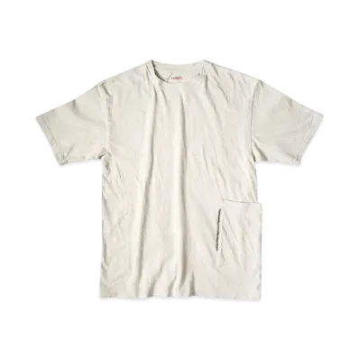 KAPITAL Gauze Biscuit Poke Tee "Ivory"