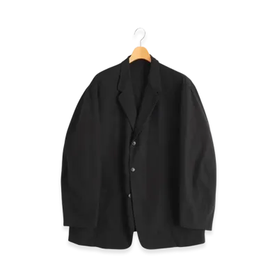 COMOLI Cotton Flannel Jacket "Black"