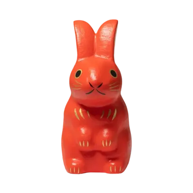 HUMAN MADE Rabbit Hariko Figure Large "Red"