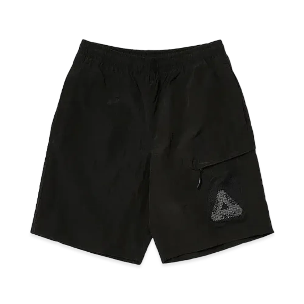PALACE Y-Ripstop Shell Short "Black"