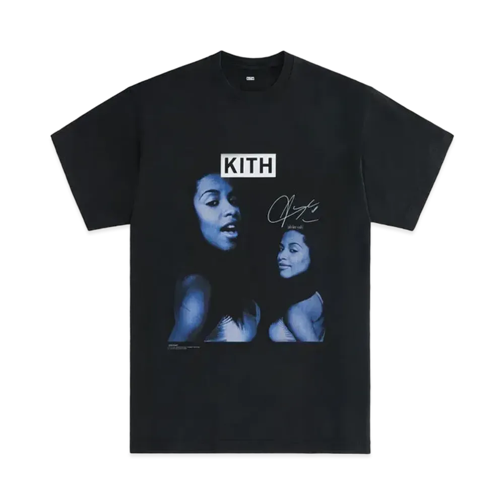 Kith Women Aaliyah Are You That Somebody Vintage Tee "Black"
