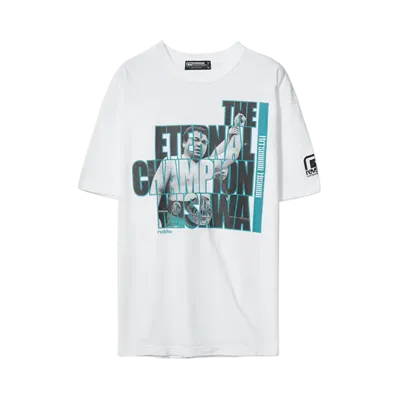 PRO WRESTLING NOAH 25th ANNIV \ reversal THE ETERNAL CHAMPION MISAWA TEE "WHITE"