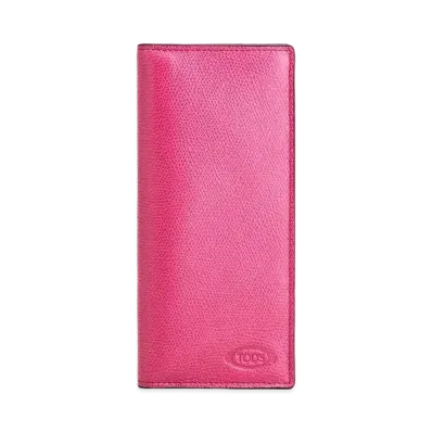 TOD'S Wallet In Leather "Pink"