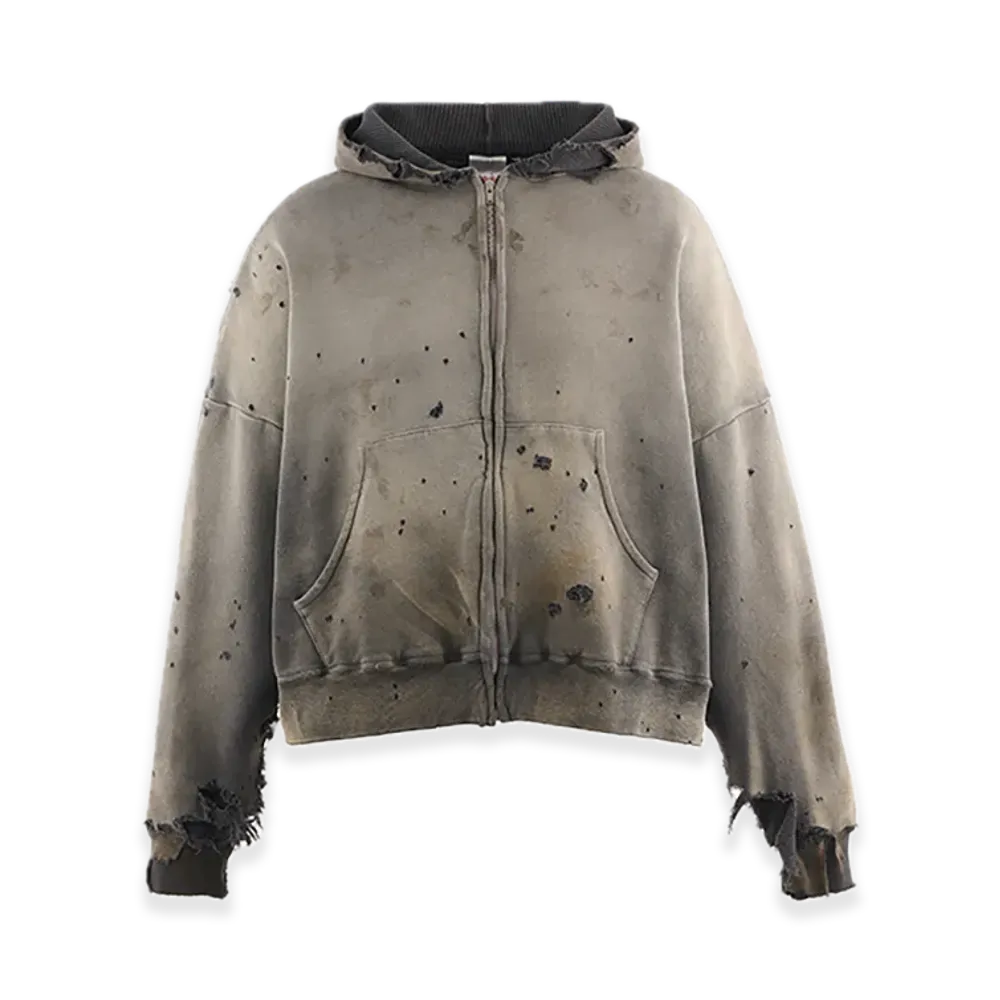 SAINT Mxxxxxx Zip Hoodie/Double Face "Black"