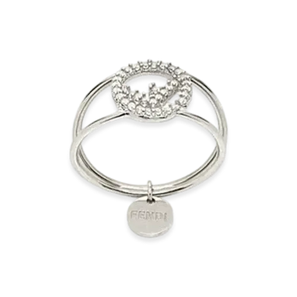 FENDI F Is Fendi Ring "Silver"