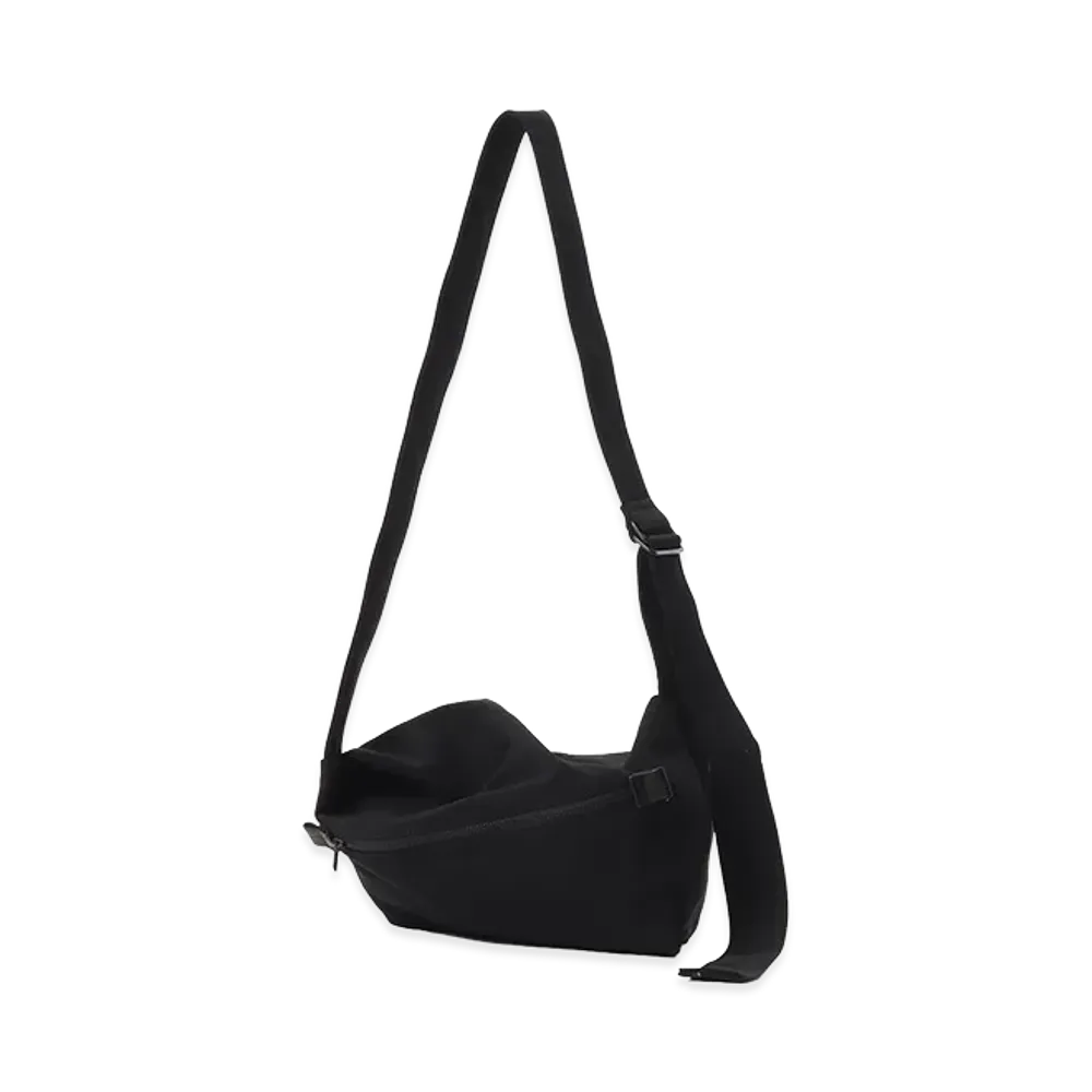 Y's High Twisted Gabardine Tuck Shoulder Bag S "Black"
