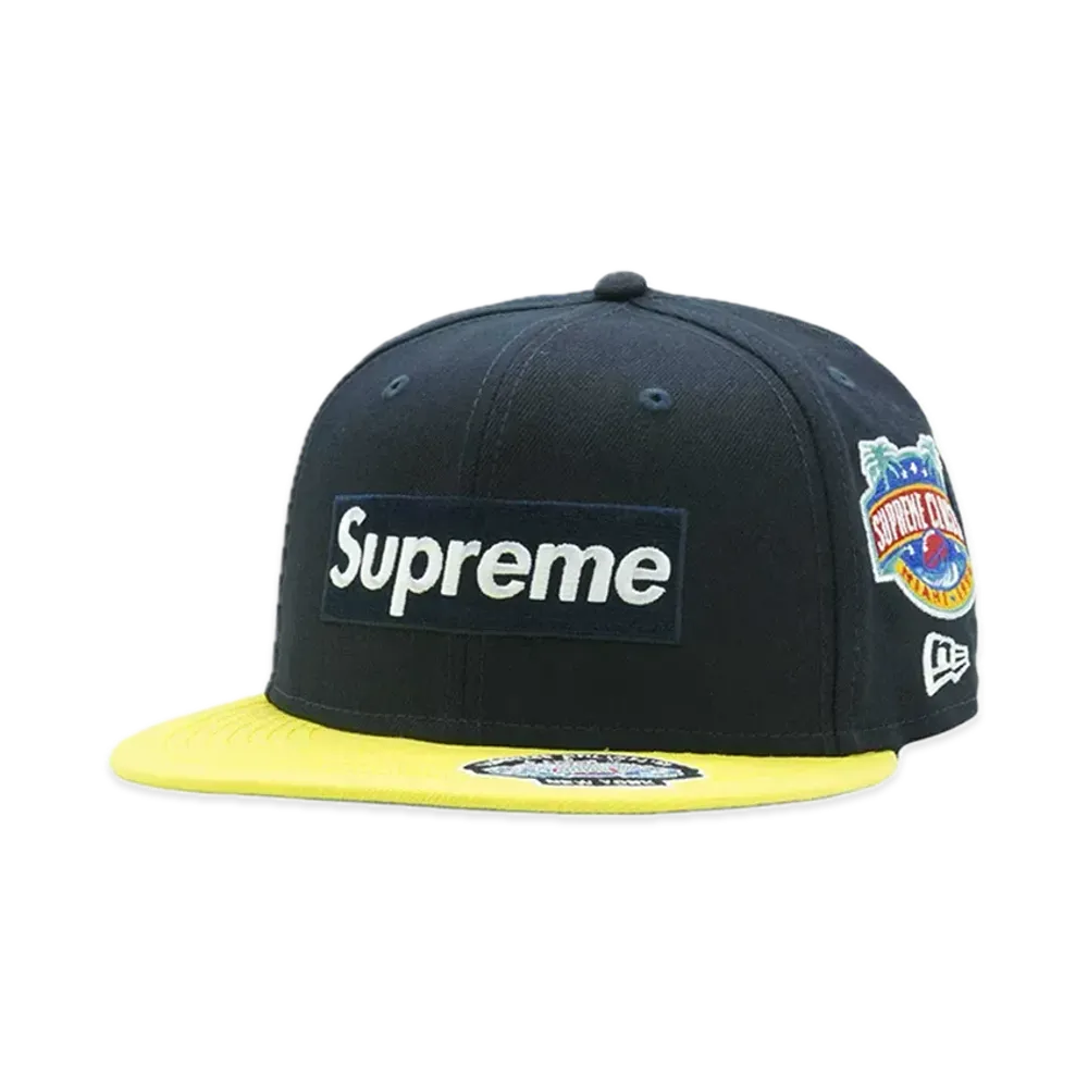 Supreme Championships Box Logo New Era "Navy"