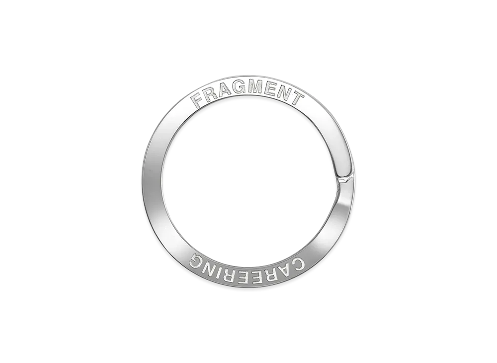 CAREERING x Hiroshi Fujiwara Key Ring (L) "Silver"