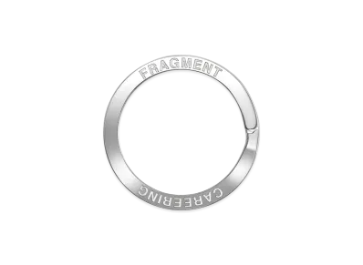 CAREERING x Hiroshi Fujiwara Key Ring (L) "Silver"