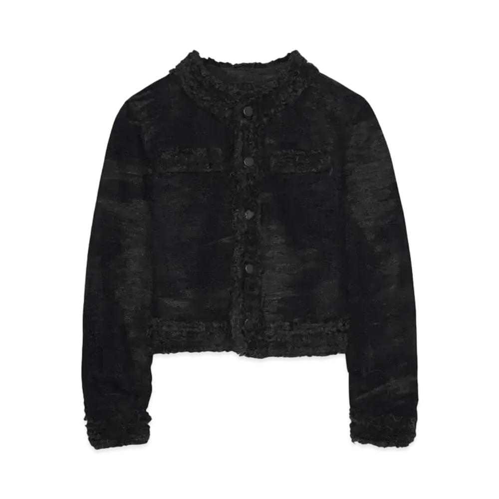 TAAKK SHORT JACKET "DARK NAVY"