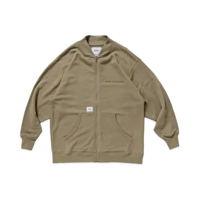 WTAPS Gps / Zip Cardigan / Cotton "Coyote Brown"
