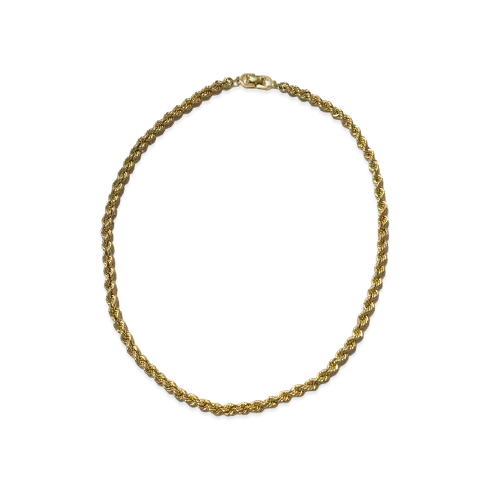 Dior Twist Chain Necklace "Gold"