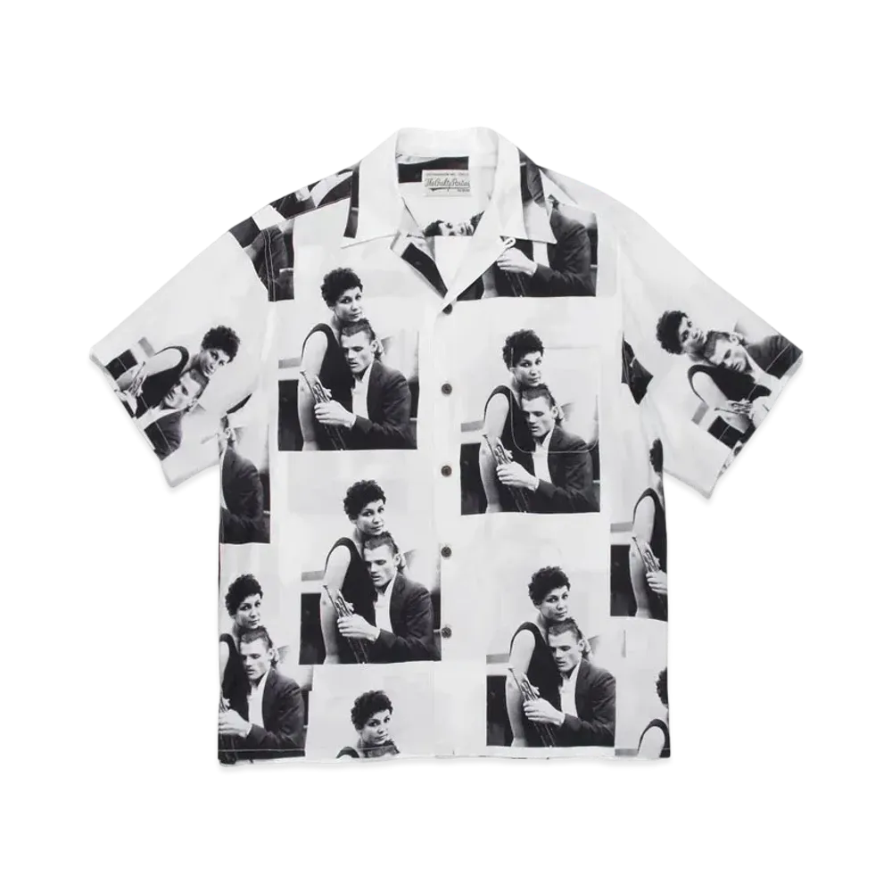 WACKO MARIA CHET BAKER / HAWAIIAN SHIRT #2 "White"
