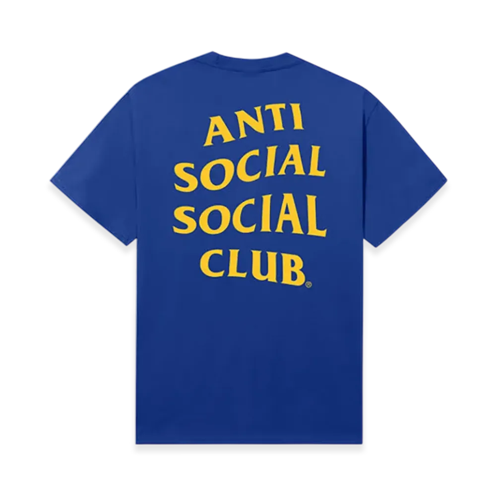 ANTI SOCIAL SOCIAL CLUB Seasonal Mind Games Tee "Royal"