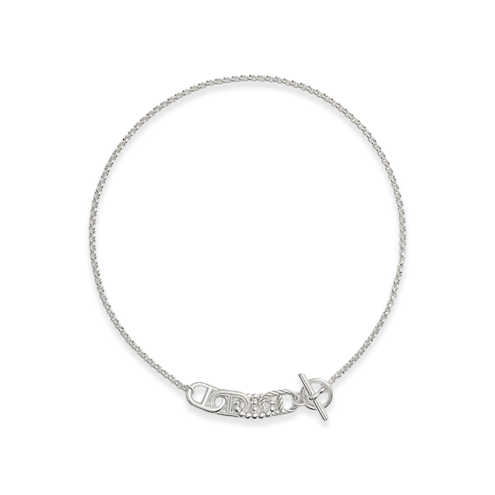 Hermes Chaine D'ancre Alea II Necklace PM "Silver"