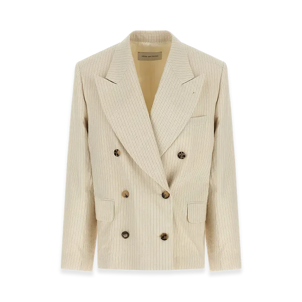 DRIES VAN NOTEN Women's 'Bosea Bis' Blazer "Beige"