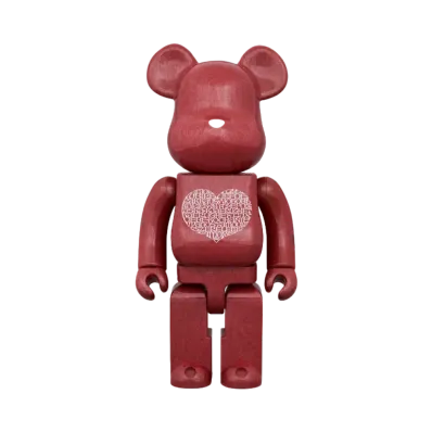 MEDICOM TOY "BEARBRICK" -Alexander Girard- Alexander Girard International Love Heart 400%