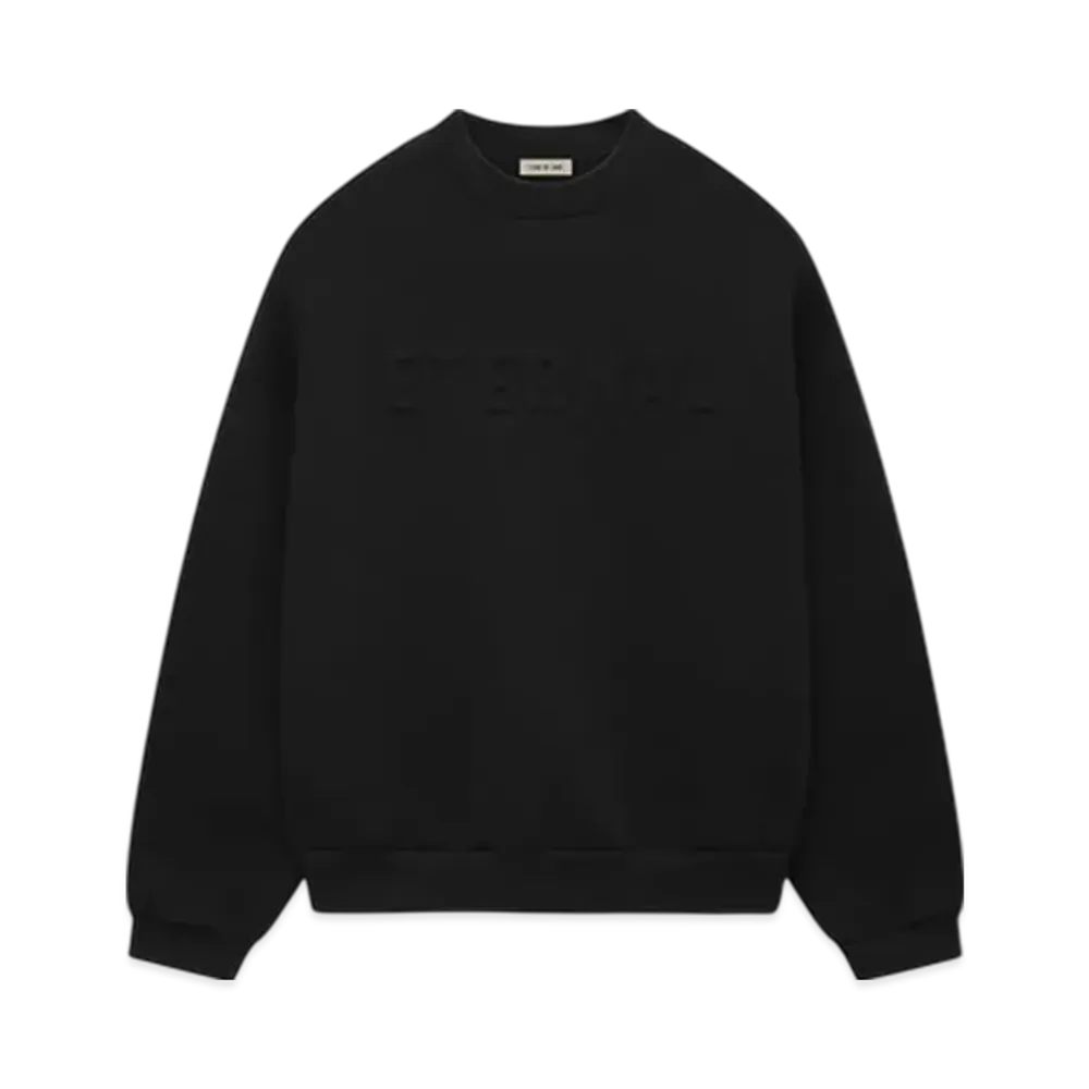 FEAR OF GOD Eternal Fleece Crewneck "Black"