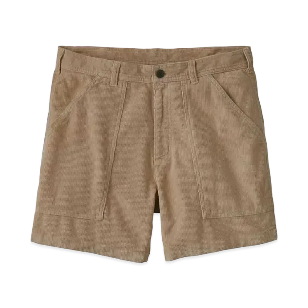 Patagonia Organic Cotton Cord Utility Shorts 6inch "Oar Tan"