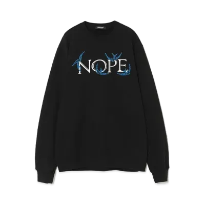UNDERCOVER Cotton Sweat Pullover "Black"
