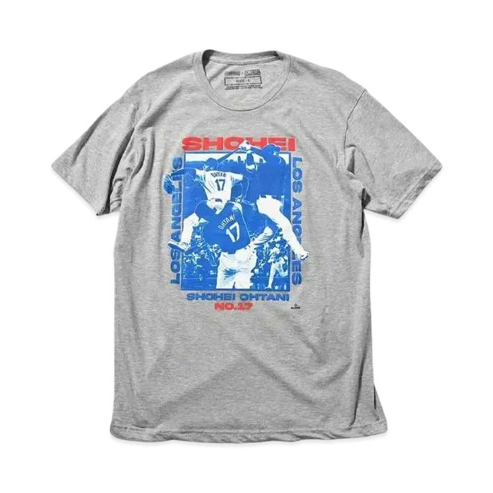 HOMEGAME x OHTANI \ Shohei Otani - TEE #6 "HEATHER GRAY"