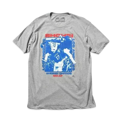 HOMEGAME x OHTANI \ Shohei Otani - TEE #6 "HEATHER GRAY"