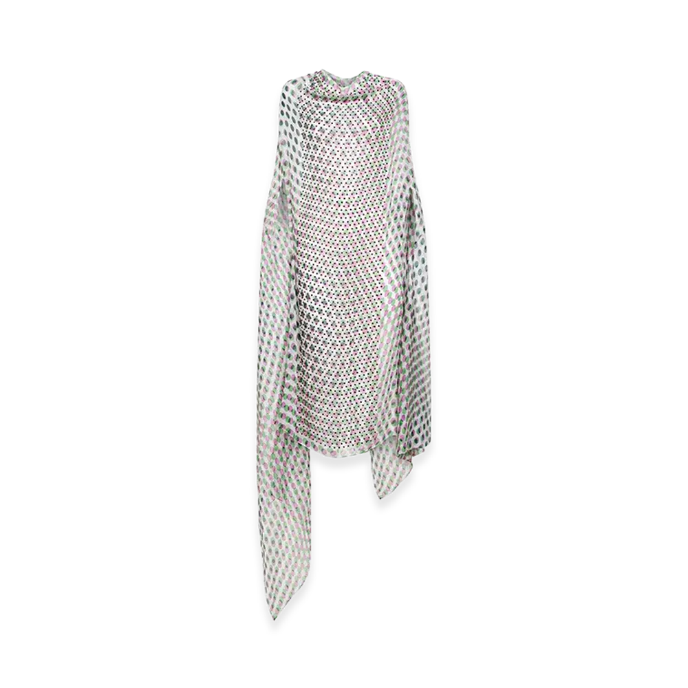 DRIES VAN NOTEN Women's Dresses "Beige/White"