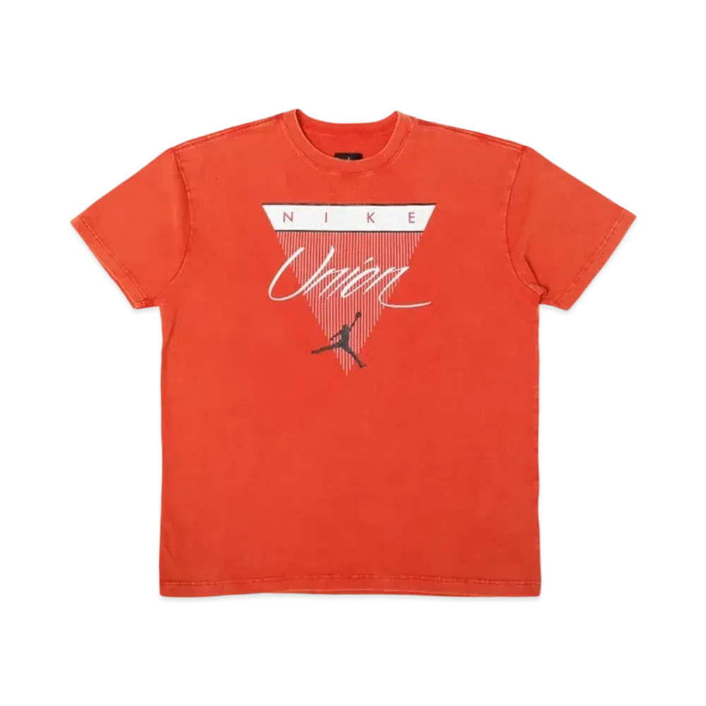 Air Jordan x Union NRG Vault Flight Triangle Tee "Red"