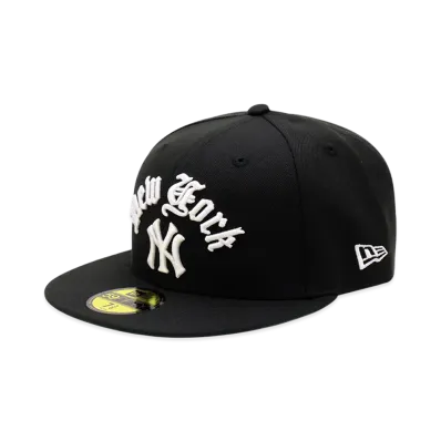 NEW ERA x THE CAP 59Fifty New York Yakees Brilliant Connect "Black"