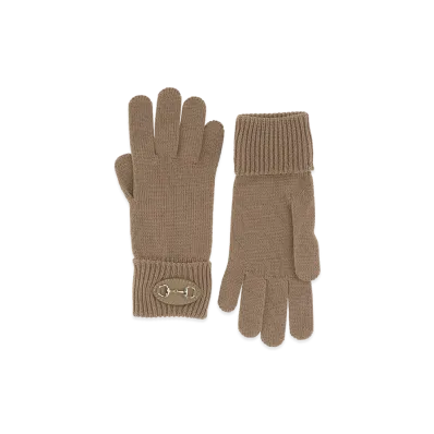 GUCCI Women's Gloves "Beige"