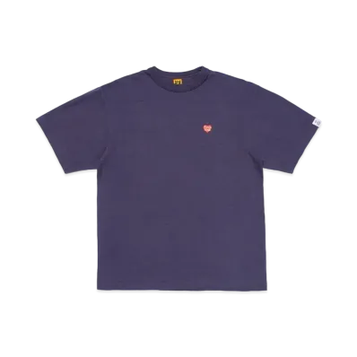 HUMAN MADE Heart Badge T-Shirt "Navy"