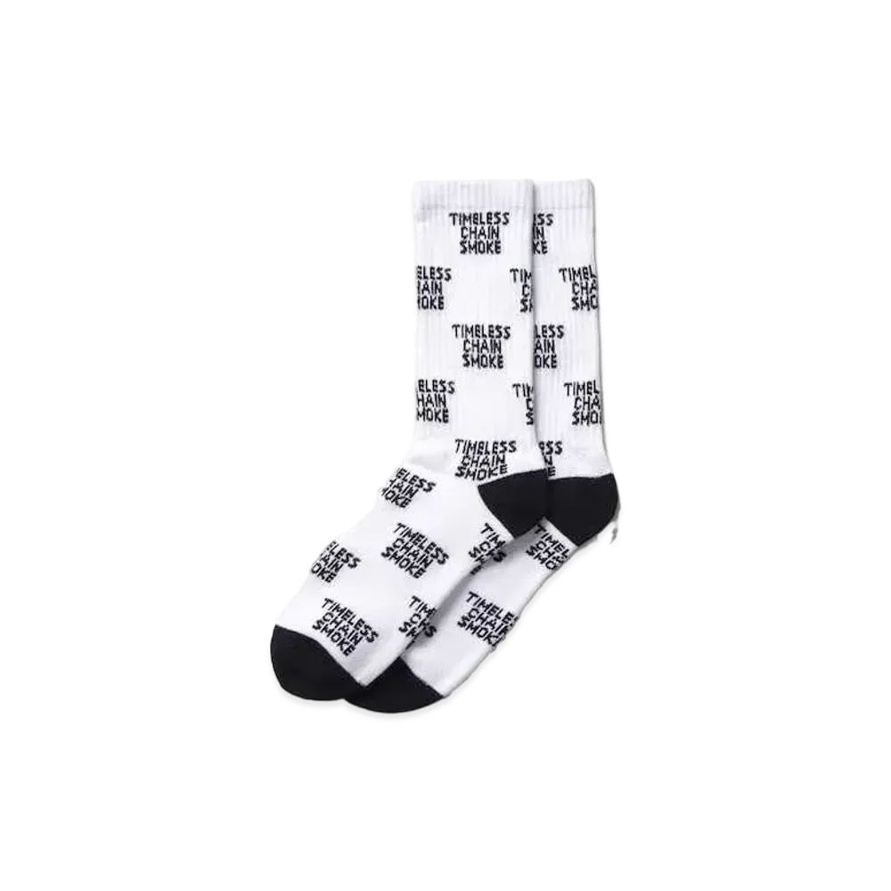 APHRODITEGANG TCS PATTERN JACQUARD SOCKS "White"