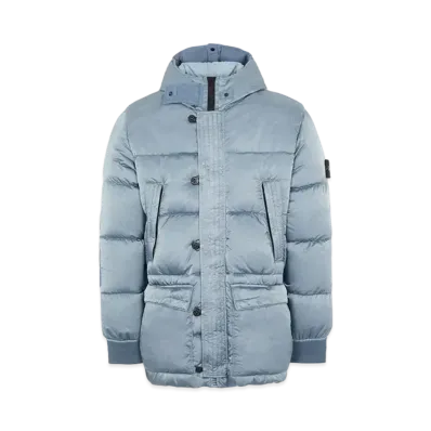 Stone Island 40821 NYLON RASO DOWN-TC "Mid Blue"