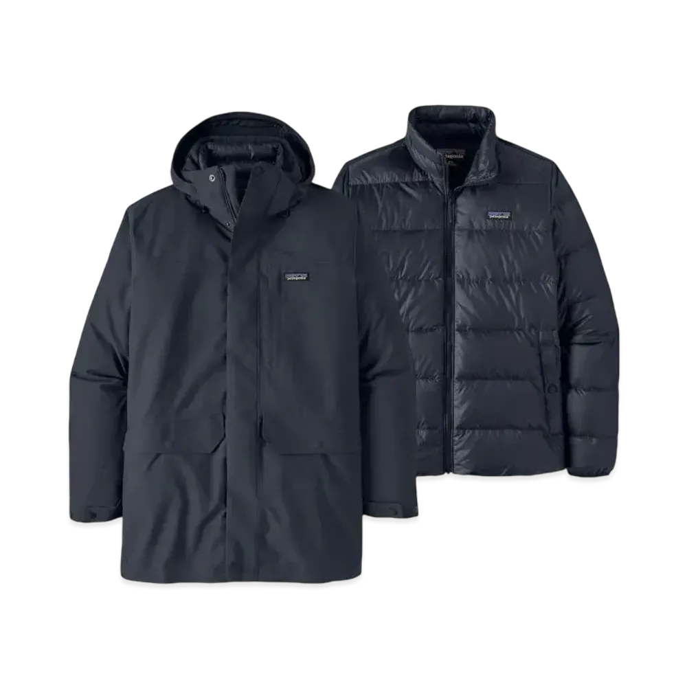 Patagonia Men's Tress Three In One Parka "Navy"